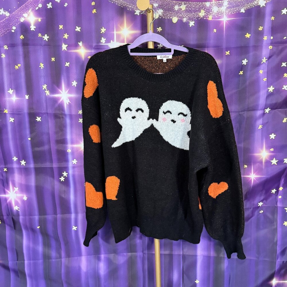 Gee Gee - Love In the Afterlife Knit Long Sleeve Sweater - 1X -